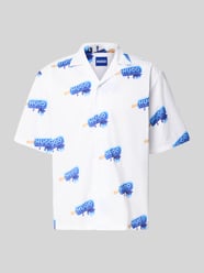 Koszula casualowa o kroju relaxed fit z czystej bawełny model 'ELIGINO' od HUGO Blue - 12