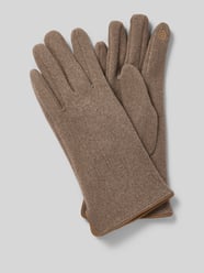 Handschoenen met deelnaden van EEM Beige - 9