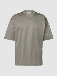T-Shirt mit Rundhalsausschnitt von Stylebop Grau - 33