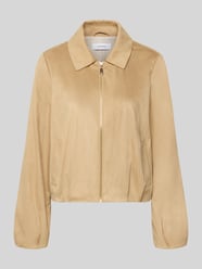 Regular Fit Blouson in Leder-Optik von COMMA - 8