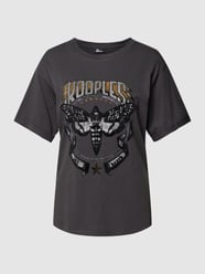 T-Shirt mit Label-Print von THE KOOPLES Grau - 47