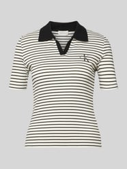 Koszulka polo o kroju slim fit z naszywanym logo od Calvin Klein Jeans - 8