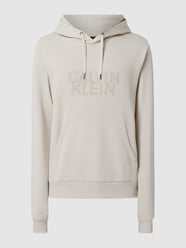 Hoodie mit Logo von CK Calvin Klein Beige - 15