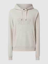 Hoodie mit Logo von CK Calvin Klein Beige - 9