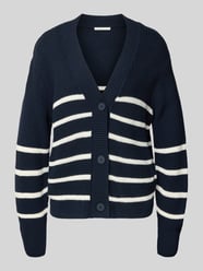 Regular fit gebreid jack van katoenmix van Tom Tailor Denim - 19