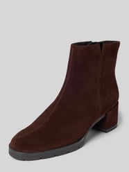 Stiefeletten aus echtem Leder mit Reißverschluss von Högl - 9