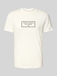T-Shirt mit Rundhalsausschnitt von ARMANI EXCHANGE - 16
