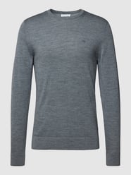 Gebreide pullover met ribboorden van CK Calvin Klein - 25