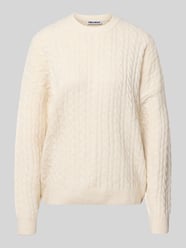 Oversized Fit Strickpullover mit Zopfmuster von REVIEW - 22