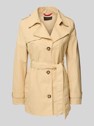 Trenchcoat mit Bindegürtel von Christian Berg Woman Selection Beige - 13