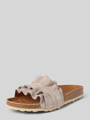 Sandalette aus Leder Modell 'ROCIO SERRAJE VOLANTE' von Verbenas - 3
