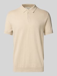 Regular fit poloshirt van puur katoen, model 'BERG' van SELECTED HOMME - 8