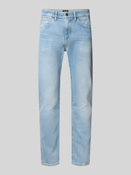 Tapered Fit Jeans aus Baumwoll-Mix Modell 'ONYX' von BOSS Orange - 24