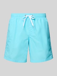 Kąpielówki z elastycznym pasem model 'UNI SHORTS NEON' od Sundek - 10