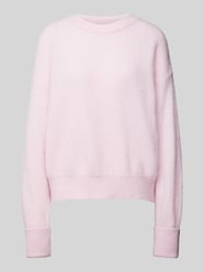 Gebreide pullover met ronde hals, model 'VITOW' van American Vintage Roze - 24