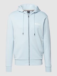 Sweatjacke mit Kapuze Modell 'Seeger' von BOSS Blau - 2