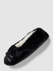 Füßlinge aus Kunstfell von CAPELLI NEW YORK Schwarz - 14