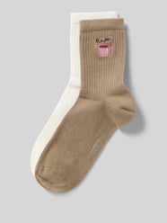 Sokken met motiefstitching van Jake*s Casual Beige - 9