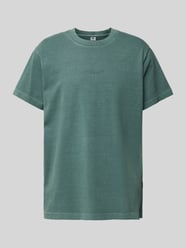 Oversized T-Shirt mit Label-Print von G-Star Raw Blau - 9