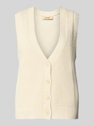 Gilet met V-hals, model 'Kirby' van MOS MOSH - 1
