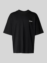 Oversized T-Shirt mit Label-Print von REVIEW - 13