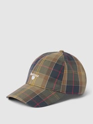 Cap mit Tartan-Karo von Barbour Grün - 4