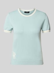 T-shirt in tricotlook van Lauren Ralph Lauren - 29
