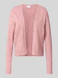Gebreid jack van viscosemix van VILA Fuchsia - 8