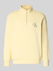 Sweatshirt mit Stehkragen und Reißverschluss von Calvin Klein Jeans - 39