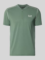 Regular Fit T-Shirt mit Stehkragen von EA7 Emporio Armani - 37