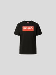 T-Shirt mit Label-Detail von Kenzo Schwarz - 16