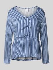 Bluzka o kroju regular fit z ozdobnymi kokardami model ‘Bea’ od CCDK Copenhagen - 29