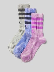 Socken mit Label-Stitching im 3er-Pack von ADIDAS SPORTSWEAR Lila - 7