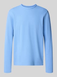 Longsleeve met structuurpatroon en ronde halslijn van MCNEAL - 26