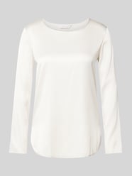 Blusenshirt mit Rundhalsausschnitt Modell 'MOLDAVA' von MaxMara Leisure Beige - 8