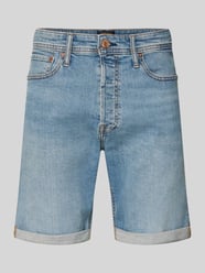 Regular Fit Jeansshorts mit Umschlag Modell 'RICK' von JACK & JONES - 20