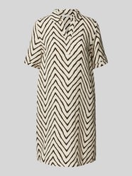 Flatteuze mini-jurk met steekzakken opzij van Tom Tailor Beige - 10
