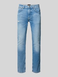 Slim Fit Jeans mit Used Details von BOSS Orange - 30