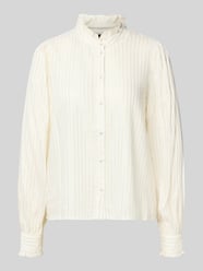 Regular fit blouse met lange mouwen van viscosemix, model 'BUMPY' van VERO MODA - 12