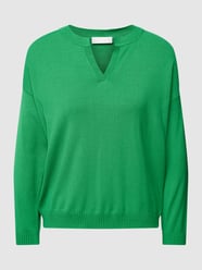 Pullover mit Tunikakragen von Rich & Royal Grün - 21