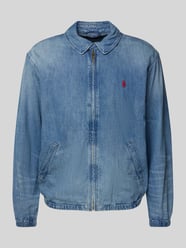 Jacke mit Label-Stitching Modell 'BAYPORT' von Polo Ralph Lauren Blau - 4