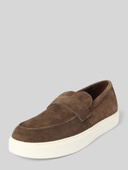 Mocassins van leer met labeldetail van CK Calvin Klein - 4