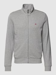 Sweatjacke mit Logo-Detail Modell 'BALIS FZ SUM' von Napapijri Grau - 24