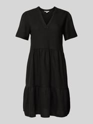 Comfort Fit Freizeitkleid aus Viskose-Leinen-Mix Modell 'TIRI-CARO' von Only - 7