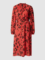 Midikleid mit Allover-Print von Marc Cain Rot - 5