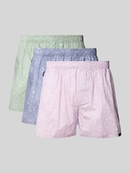 Boxershorts mit Label-Detail im 3er-Pack von POCKIES - 33