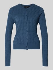 Kardigan rozpinany o kroju regular fit z dodatkiem wiskozy, model "FANTASTIC" od VERO MODA - 17