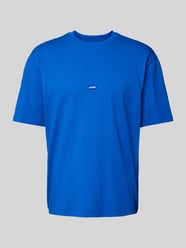 T-shirt met labelpatch, model 'Neloy' van Hugo Blue - 8