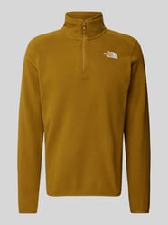 Sweatshirt mit Label-Stitching Modell 'GLACIER' von The North Face Beige - 1