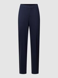 Stoffen broek met elastische band van Oui - 9